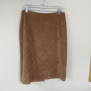 Norton McNaughton Suede Skirt (accepting offers)